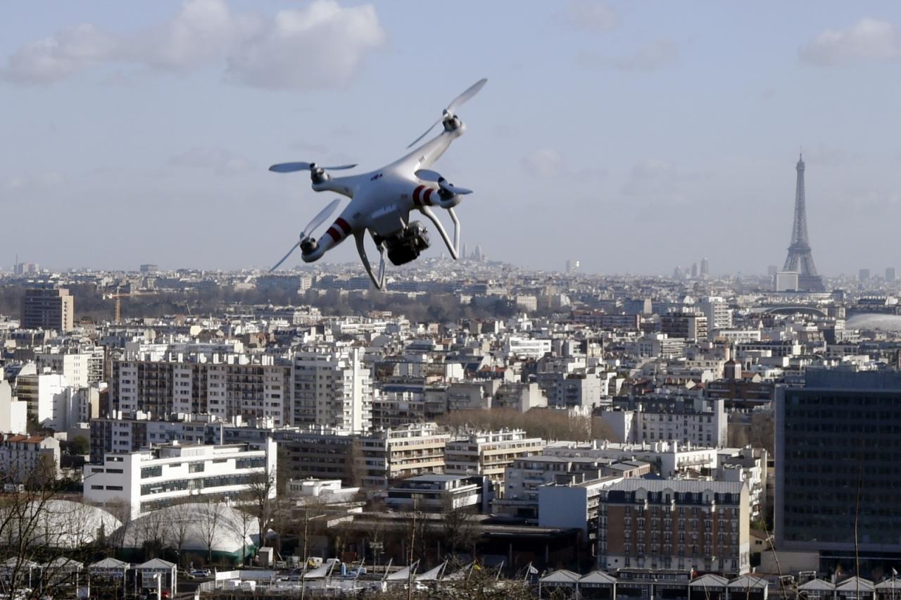 Drone paris